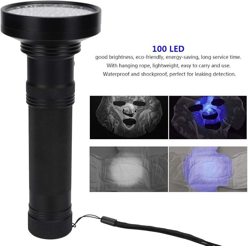 مصباح الأشعة فوق البنفسجية الأسود لفحص الأقنعة التجميلية والإضاءة الكاشفة الفلورية - Image 4