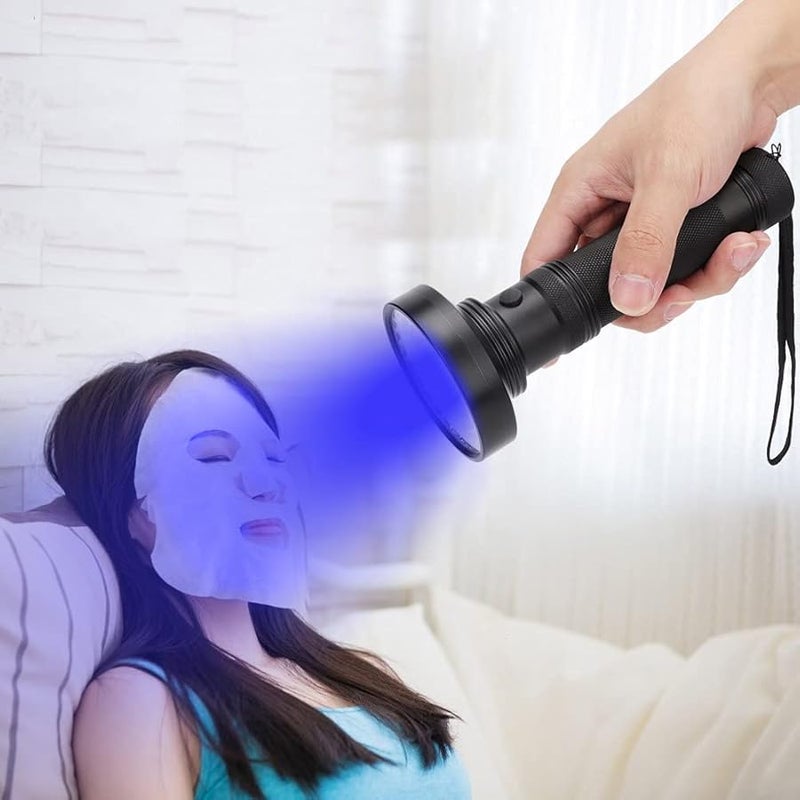 مصباح الأشعة فوق البنفسجية الأسود لفحص الأقنعة التجميلية والإضاءة الكاشفة الفلورية - Image 5