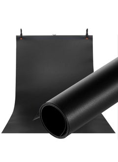 Selens 100X200CM 40X80INCH Photography Backdrop Matte PVC Background Black 