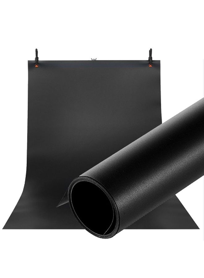 Selens 100X200CM 40X80INCH Photography Backdrop Matte PVC Background Black