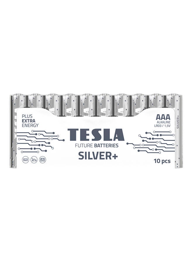 Tesla Alkaine Plus Extra Energy Batteries Shrink Foil