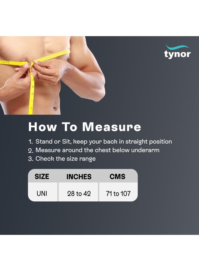 TYNOR Posture Corrector Pro, Black, Regular, 1 Unit - Image 2