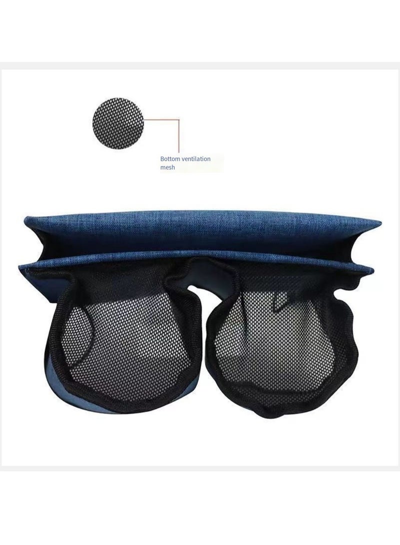 حامل أكواب الأمتعة، حامل أكواب السفر للأمتعة، حامل مشروبات الأمتعة، تجميع كوبين من القهوة لحقيبة السفر ذات العجلات، حقيبة سفر صغيرة، حقيبة أكواب - Image 2