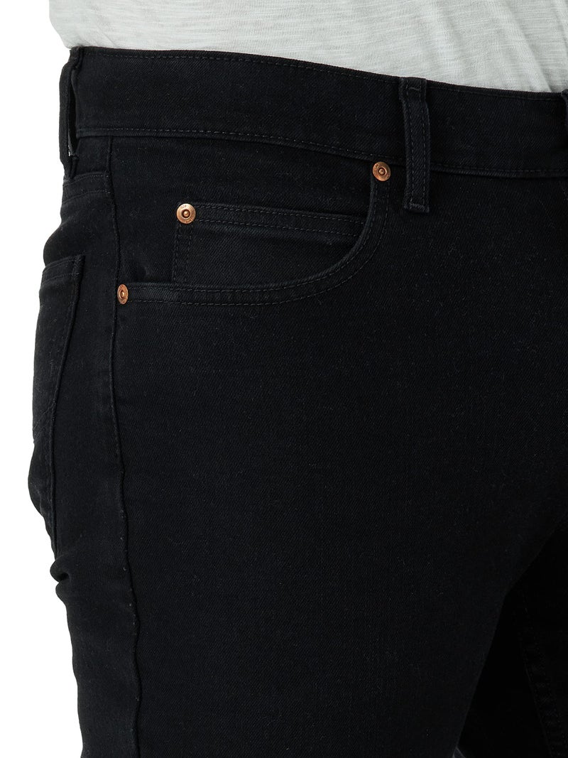 Lee Men's Legendary Regular Fit Tapered Leg Jean, Overdye Black, 36W x 30L - Image 3