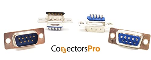 Connectors Pro Pc Accessories 10 Pairs DB9 Male and Female D-Sub Solder Type Connector, 20-Pack (10 Male + 10 Female) - Image 3