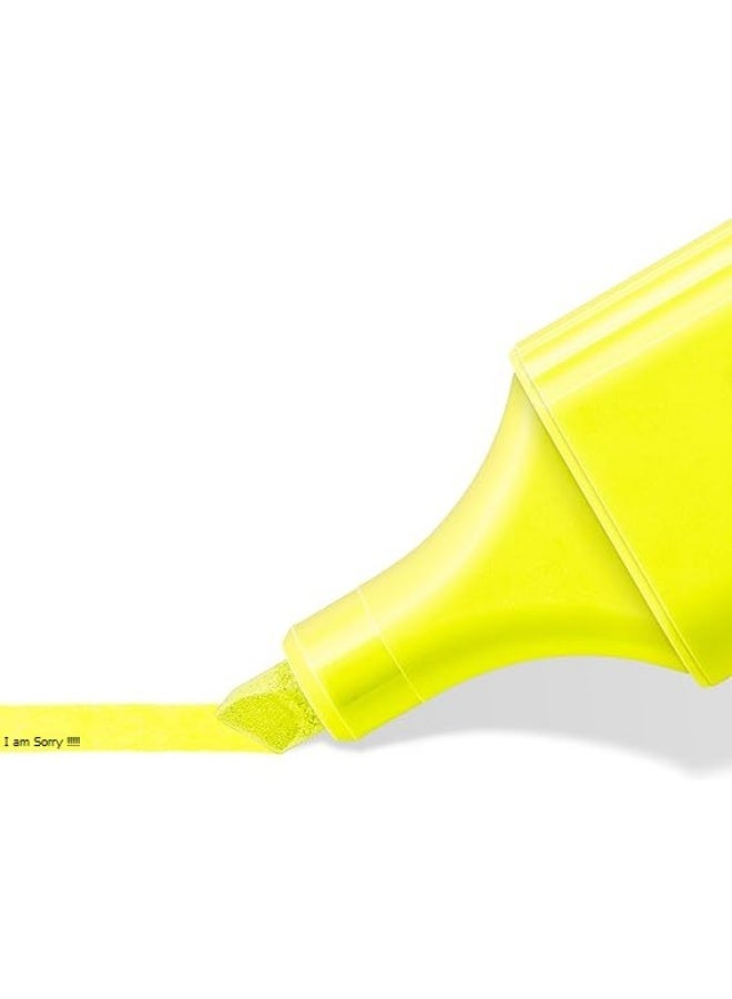 STAEDTLER Textsurfer Classic 364-1 Highlighter - yellow - Pack Of 2 Pieces - Image 2