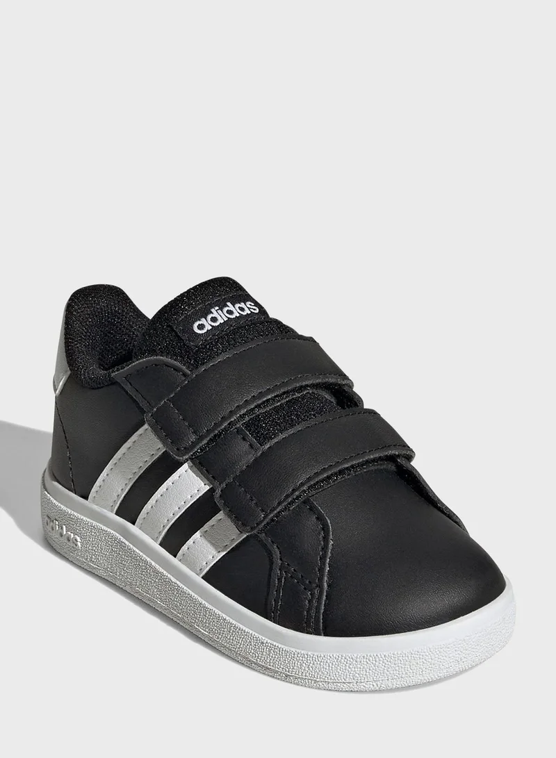 Adidas Grand Court Lifestyle Hook And Loop Shoes