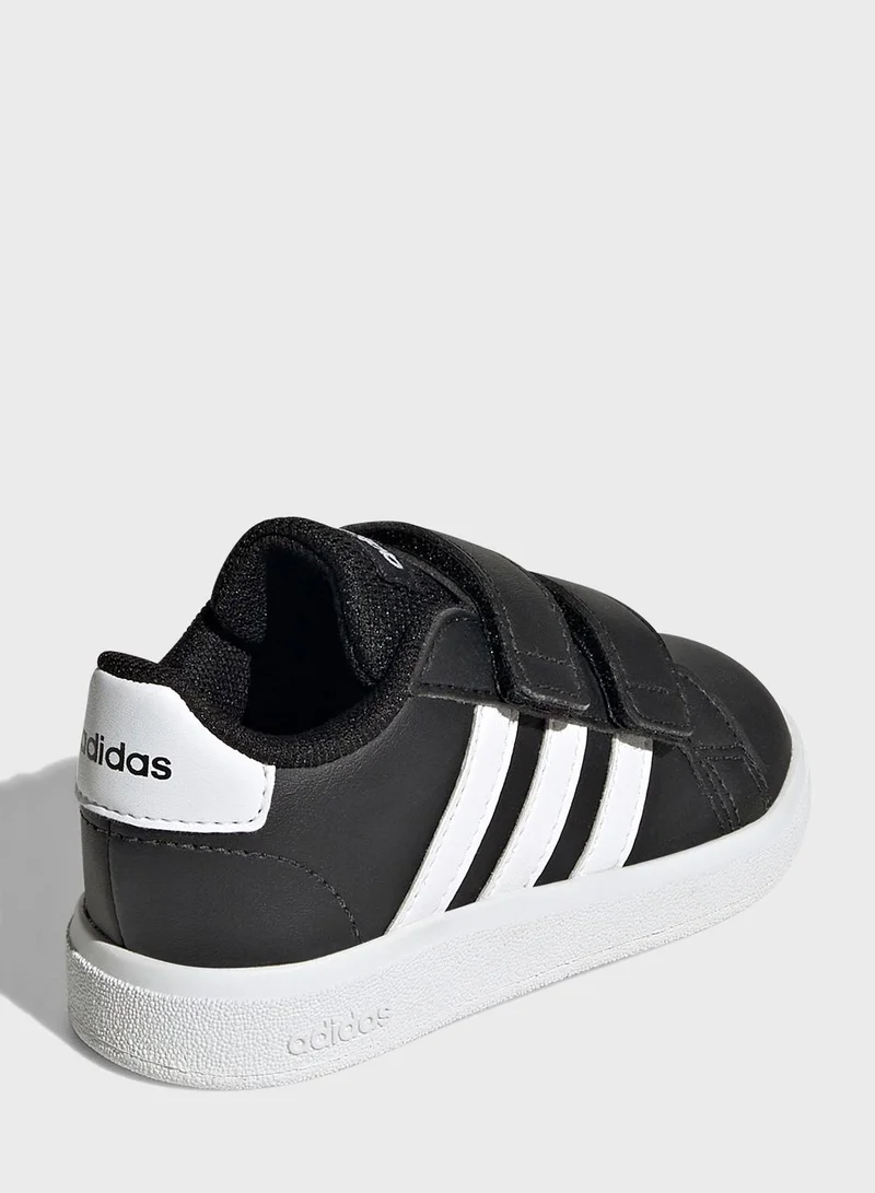 Adidas Grand Court Lifestyle Hook And Loop Shoes