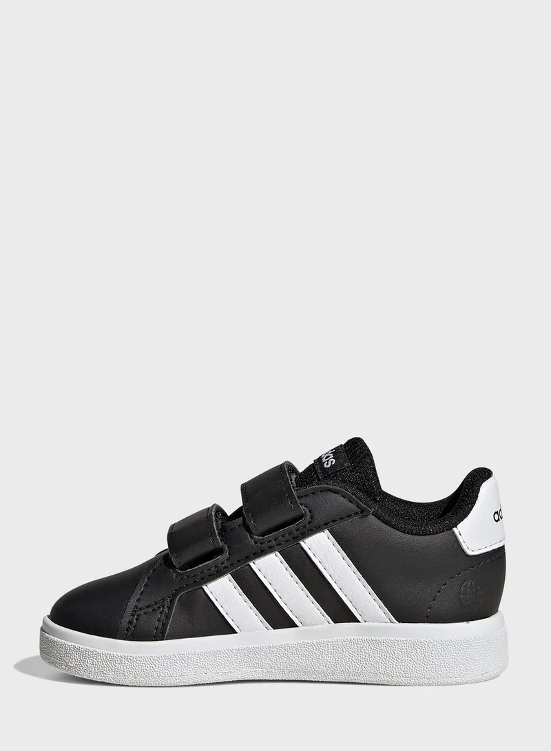 Adidas Grand Court Lifestyle Hook And Loop Shoes