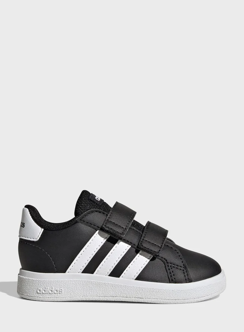Adidas Grand Court Lifestyle Hook And Loop Shoes