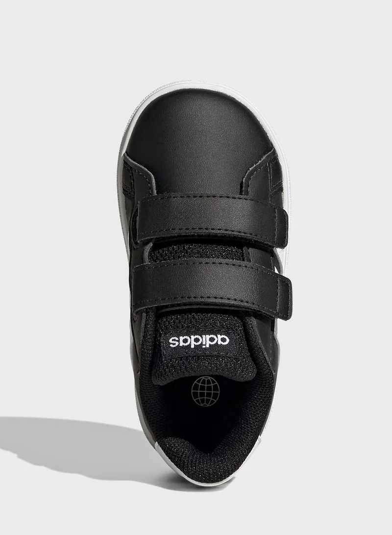 Adidas Grand Court Lifestyle Hook And Loop Shoes