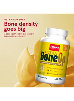 jarrow formulas Ultra Boneup Powerful Multinutrient Bone Health Includes More Mk7  Jarrosil Activated Silicon For Added Support 120 Servings 240 Count  - Image 3