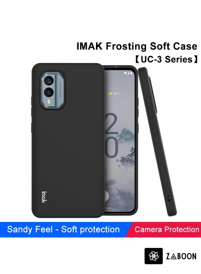 Zaboon Protective Case Cover For Nokia X30 5G IMAK UC-3 Series Shockproof Frosted TPU Protective - Image 3