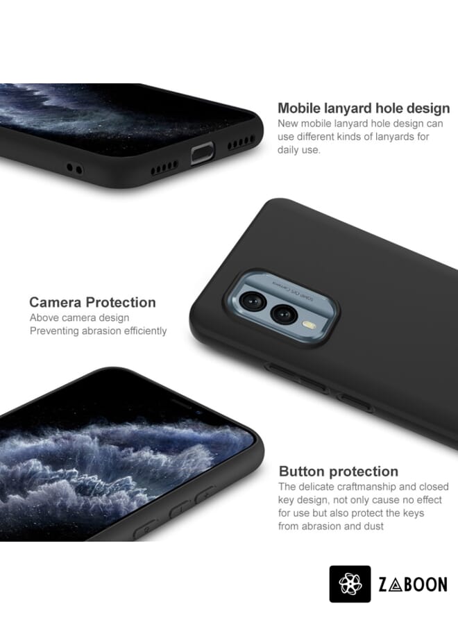 Zaboon Protective Case Cover For Nokia X30 5G IMAK UC-3 Series Shockproof Frosted TPU Protective - Image 4