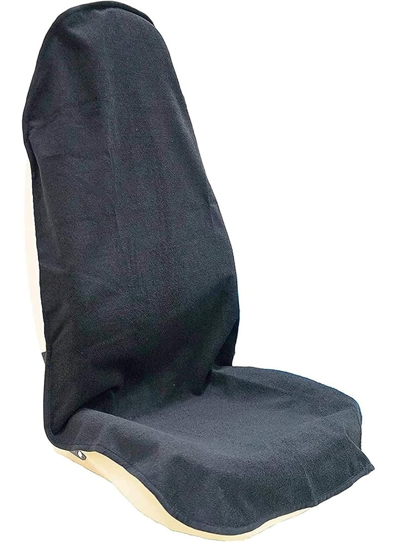 Dunekart Waterproof Front Car Seat Protector, Universal Fit Seat Cover for Cars, SUVs & Trucks – Ideal for Gym & Beach - Image 1