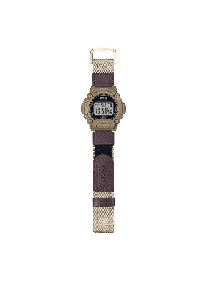 CASIO Resin Digital Watch W-219HB-5AVDF - Image 2