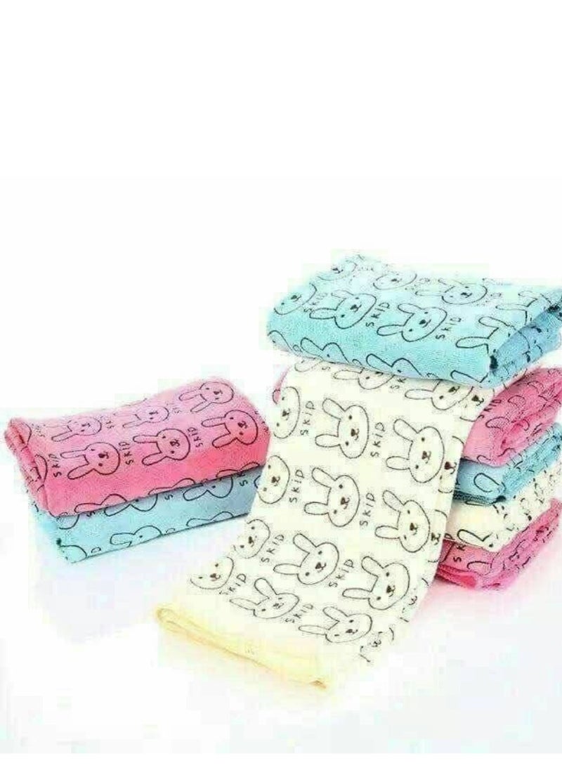 ماركة غير محددة - 5 قطع بديل البامبرز المستورددد حفاضه للاطفال قابله للغسل واعاده الاستخدام + 5 قطع فوط ميكروفيبر حشو للبامبرز لمنع التسرب - Image 1