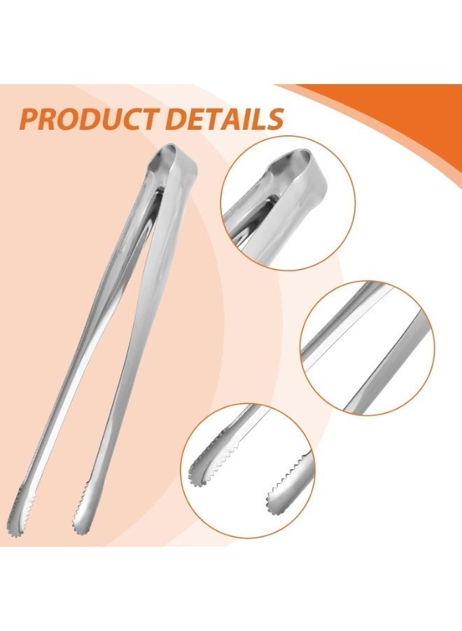 8 ملعقة خدمة، ملعقة المطبخ، ملعقة البار، ملعقة فولاذية لا تصدأ، ملعقة المقبلات، متعددة الاستخدامات ومتينة، آمنة في غسالة الصحون، لخدمة الطعام، الحفلات والعطلات، 9.45 بوصة - Image 5