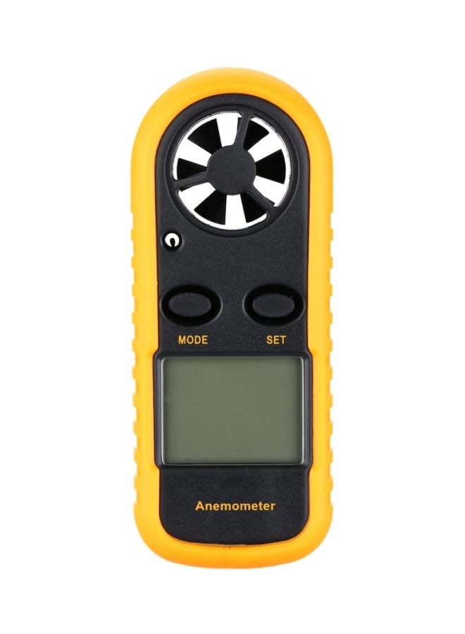 NIBEMINENT Digital Anemometer Yellow/Black - Image 1