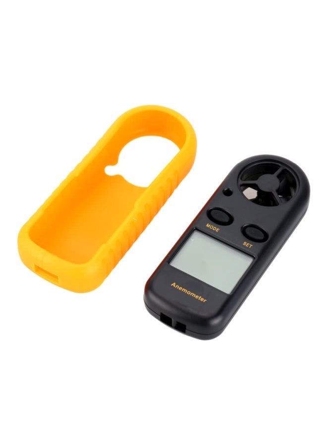 NIBEMINENT Digital Anemometer Yellow/Black - Image 2