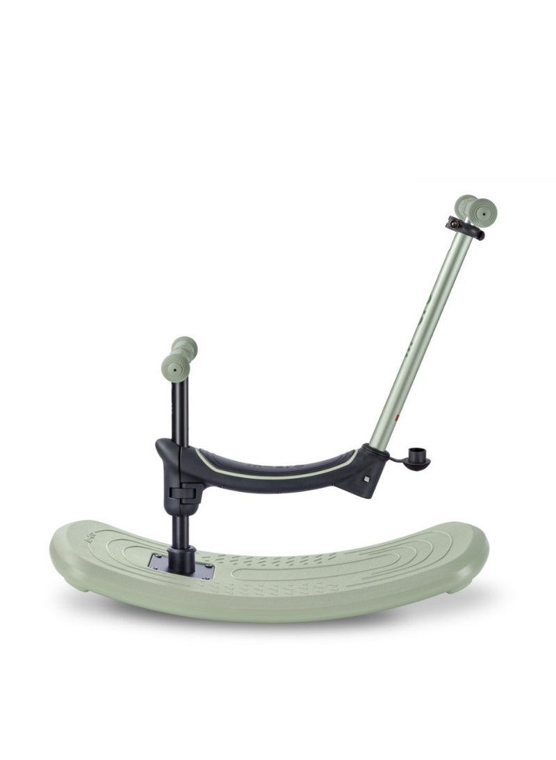 Micro Mini Micro Deluxe Rock & Go LED Olive Sage | Deluxe Rock Scooter for Kids | Kids Scooter Deluxe Rock | Rock & Go LED Scooter - Image 3