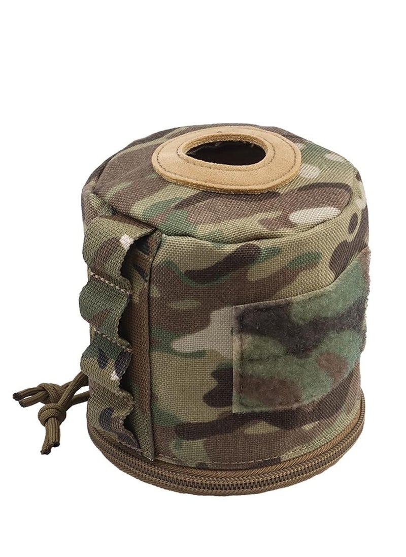 Excefore - Camping Toilet Paper Holder, Waterproof Portable and Foldable Roll Paper Case, Proof Roll Storage Bag for Car Bathroom Camping and Hiking - Image 1