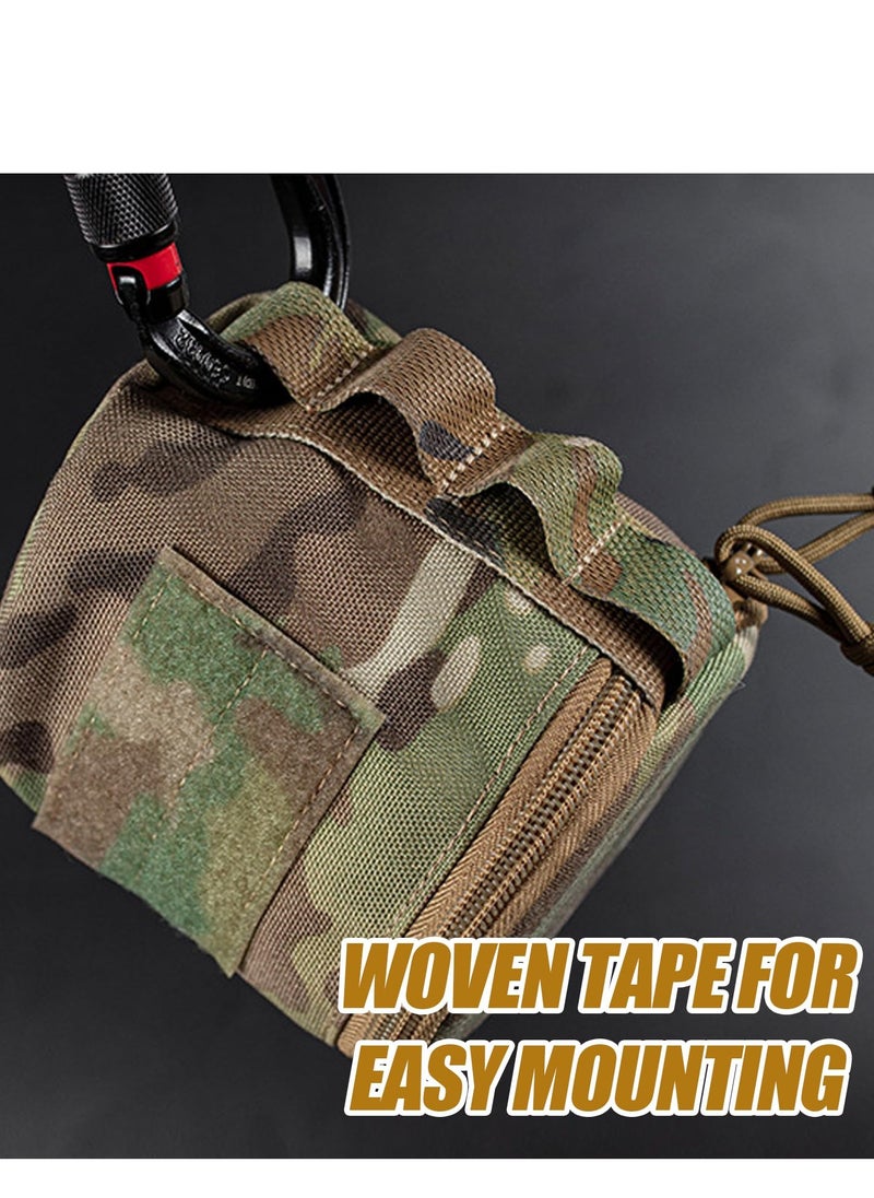 Excefore - Camping Toilet Paper Holder, Waterproof Portable and Foldable Roll Paper Case, Proof Roll Storage Bag for Car Bathroom Camping and Hiking - Image 1