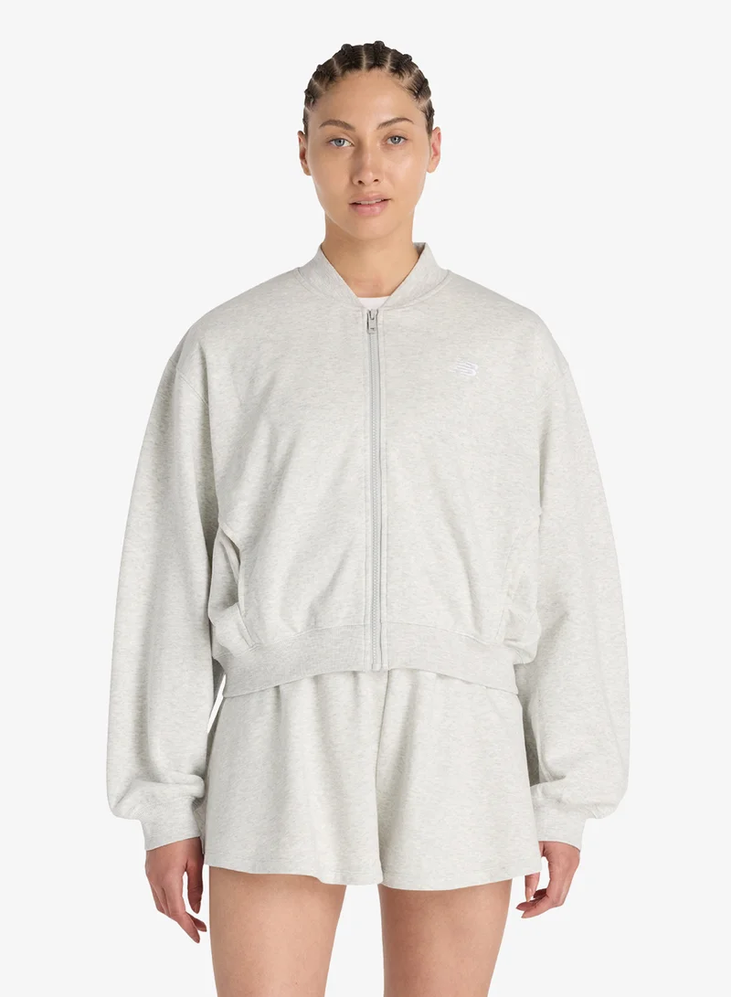 French Terry Bomber Jacket