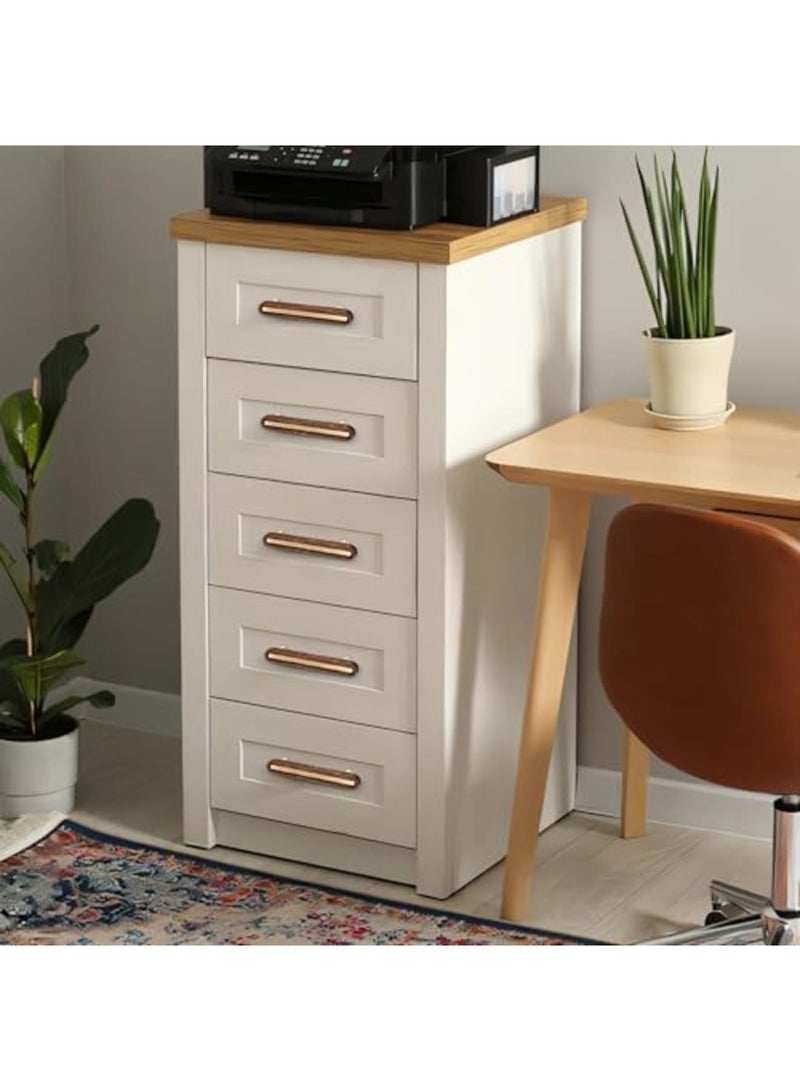 SYOSI Solid Brass and Wooden Kitchen Cabinet Pulls, 2 Pack 3-3/4 Inch Brass Dresser Drawer Handles, Modern Furniture Hardware Pulls for Bathroom Bedroom Living Cabinets - Image 2