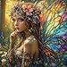 Lirches 1000pcs Fantasy Fairy Paper Puzzle Vibrant Find Butterfly Wing Art Large Puzzle Toy Adult Game Gift Family Interactive Game Puzzle DIY Home Decoration Brain Challenge Gift - Image 2