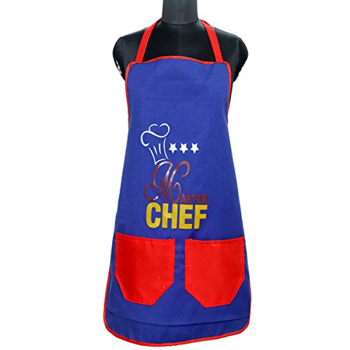 JMi Cotton Rubber Print Waterproof Apron with Long Ties & Multipurpose Dual Pocket Free Size For Cooking Dusting Home Kitchen Restaurant Multipurpose for Men & Women Unisex Apron. Pack of 2 (Combo-2) - Image 5