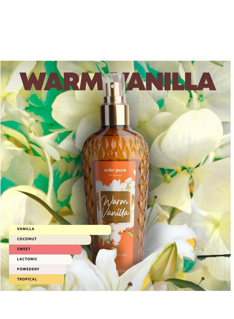 إيفر بيور معطر للجسم 236 مل وورم فانيليا - Image 2