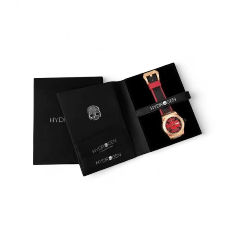 Hydrogen Watch Hydrogren Automatic Otto Red Rose Gold Watch