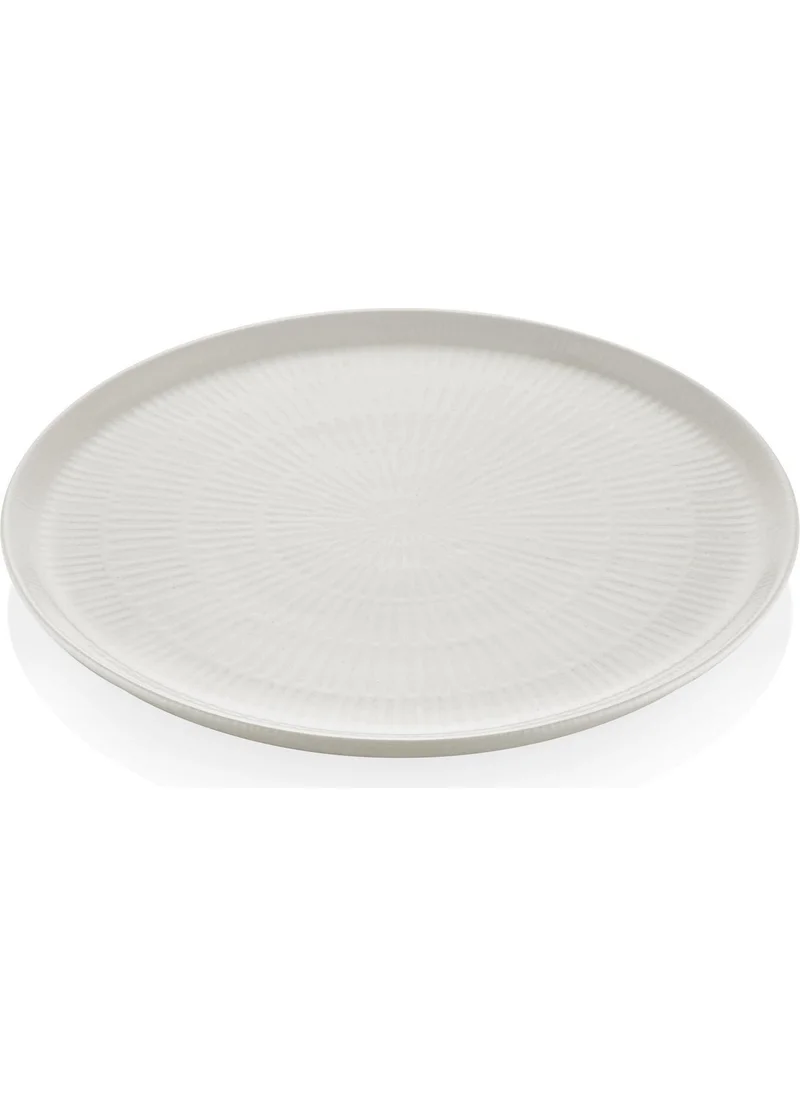 The Mia Noon Serving Plate Cream 30 cm
