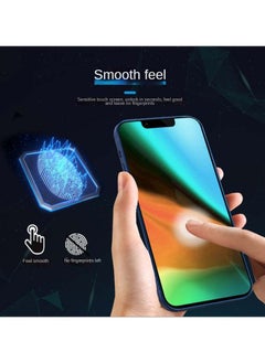 تي اي تي جراب هاتف Apple Iphone 14 Pro Max، جراب هاتف شفاف، زجاج مقوى بحد أقصى، واقي عدسة الكاميرا، حلقة مغناطيسية، مقاوم للصدمات، مضاد للخدش، All in One (Iphone 14 Pro Max)  - Image 2