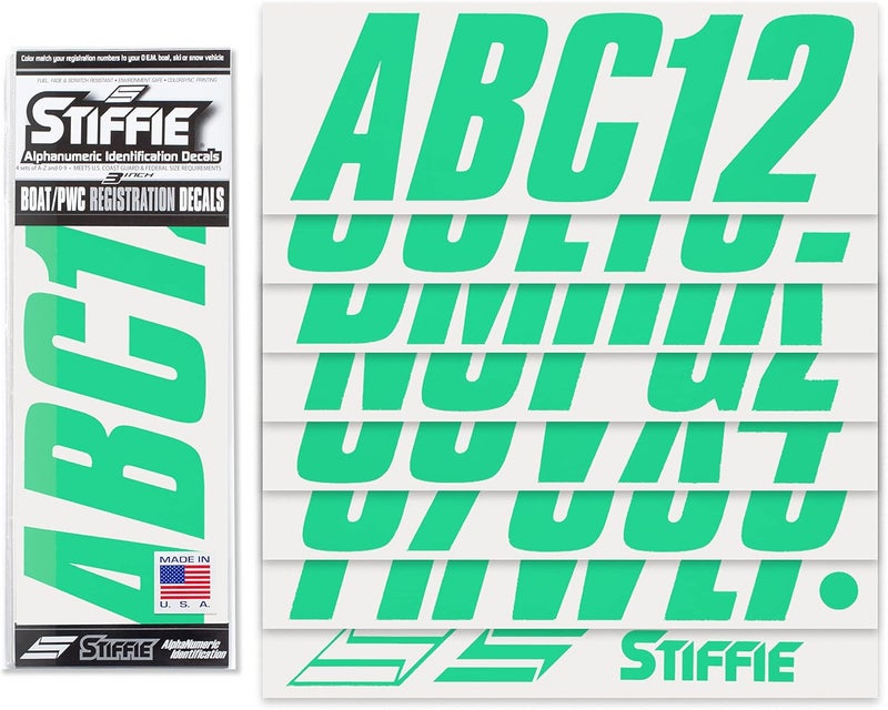 STIFFIE Shift Sea Foam Green ID Kit for Boats - Image 2