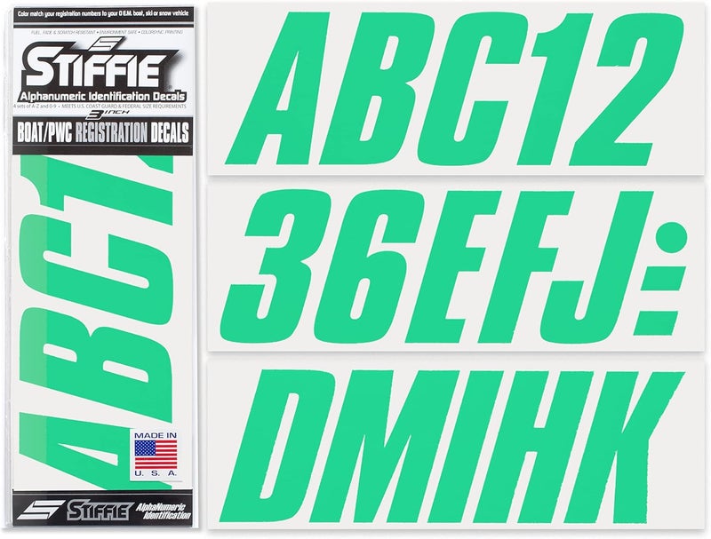 STIFFIE Shift Sea Foam Green ID Kit for Boats - Image 1