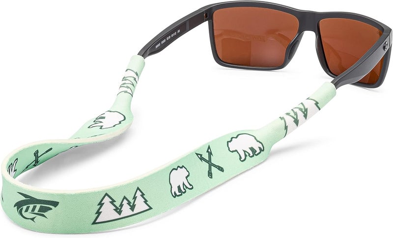 Pilotfish Neoprene Sunglasses Strap – Neoprene Eyewear Retainer, Secure Floating Sunglass Cord with Anti-Slip Ends - Image 1