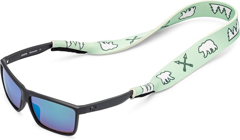 Pilotfish Neoprene Sunglasses Strap – Neoprene Eyewear Retainer, Secure Floating Sunglass Cord with Anti-Slip Ends - Image 2