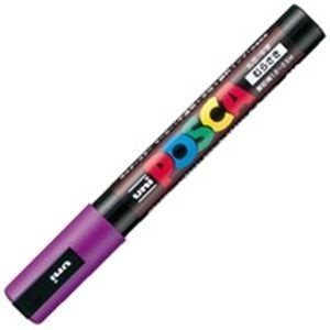 Uni Posca Medium Marker, Purple (PC5M.12)
