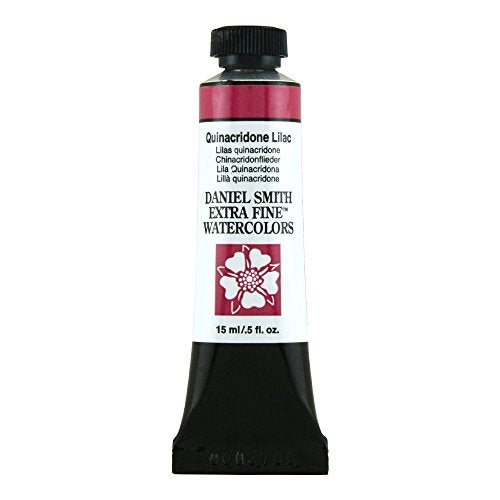 Daniel Smith Extra Fine Watercolor 15ml Tube, Quinacridone Lilac, 0.5 Fl Oz (Pack of 1), Rose - Image 3
