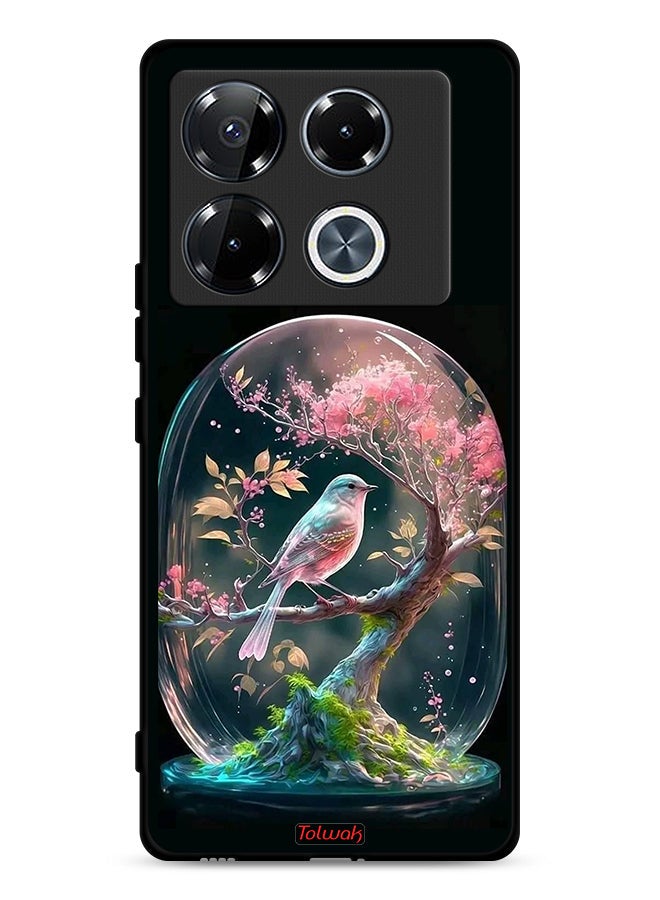 Tolwak غطاء حماية Infinix Note 40 Pro 5G طائر في جرة - Image 1