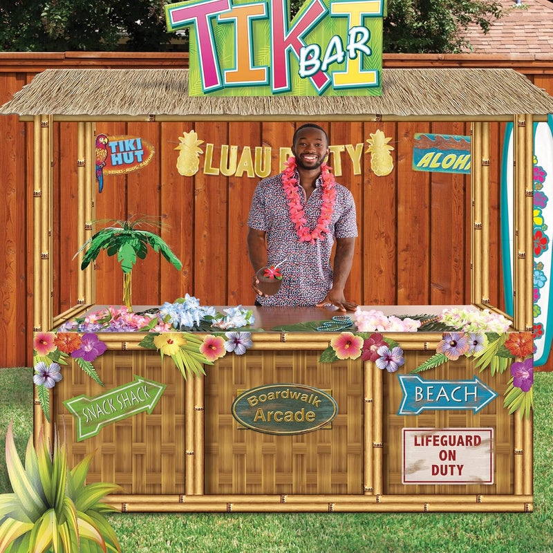 Beistle Beach Sign Cutouts - 4 Decorative Signs for Luau Parties - Image 5