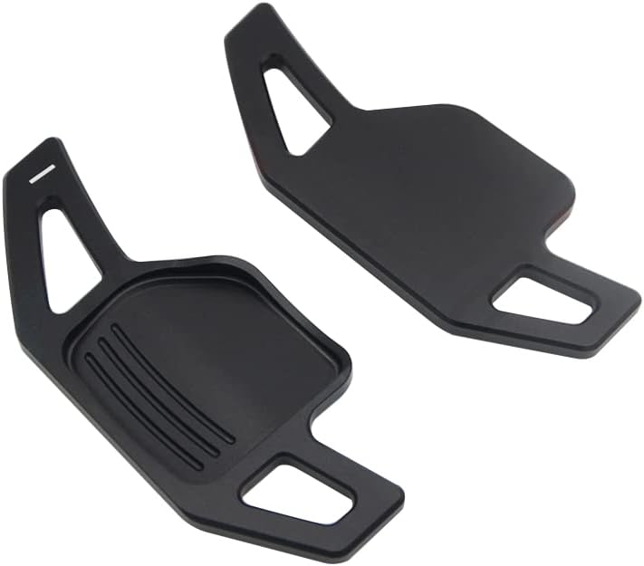 cheekyglo 2 Pcs Steering Wheel Shifter Pddles, Steering Wheel Shifter Extension Steering Wheel Shift Lever Extension Fit ForudiTTTTSMK28J5S5Coupe4838PS3Q58R8 lck- - Image 1