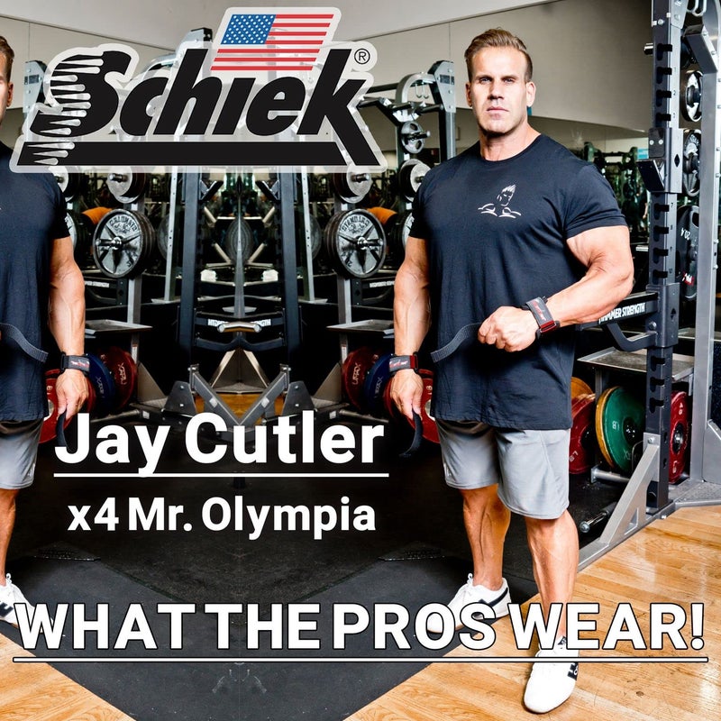 Schiek Sports Model J1000PLS Jay Cutler Signature Power Lifting Wrist Straps - Image 4