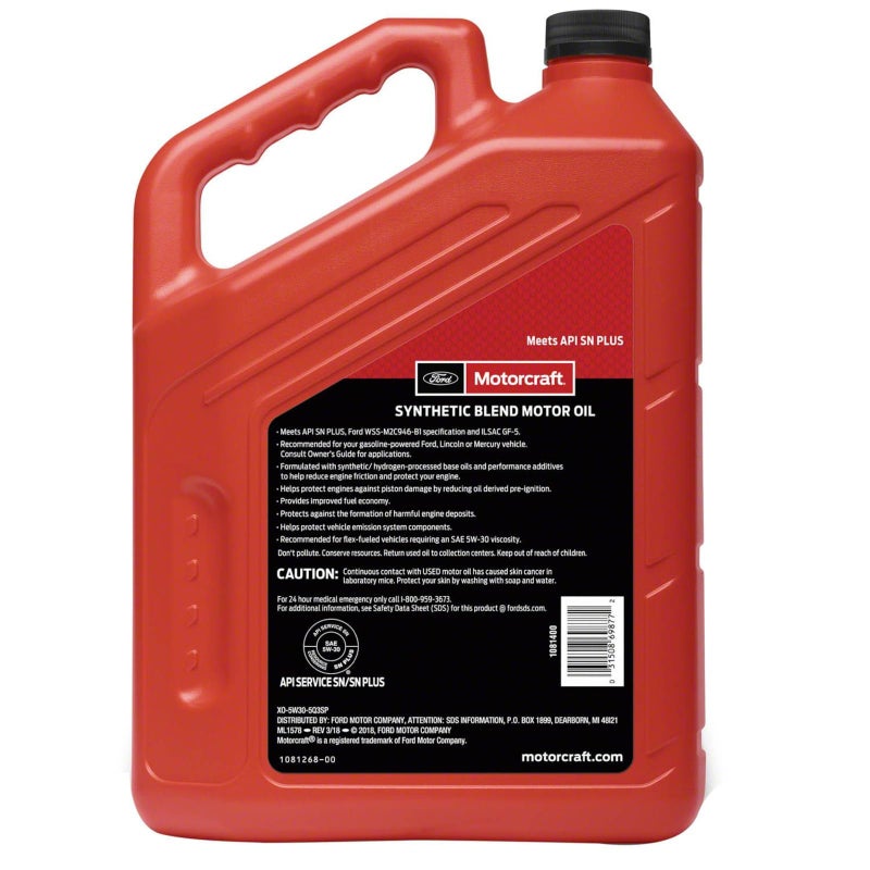 MOTORCRAFT - Oil - Engine (XO5W305Q3SP) - Image 3