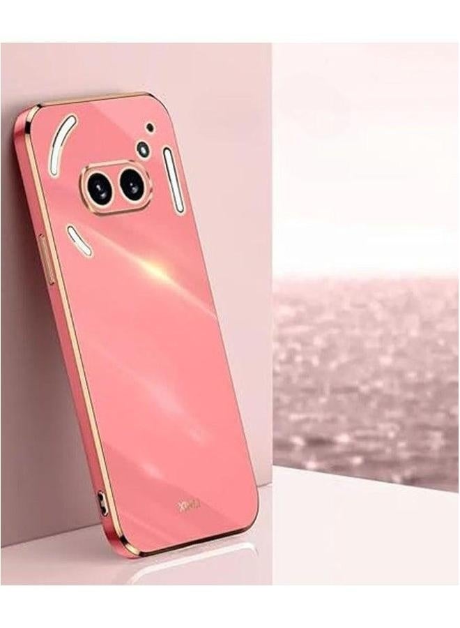 Case Compatible with Nothing Phone (2a) Plus 5G Case, Soft TPU Mobile Plating Frame, Ultra Thin Full Protection Shockproof Bumper Protective Cover