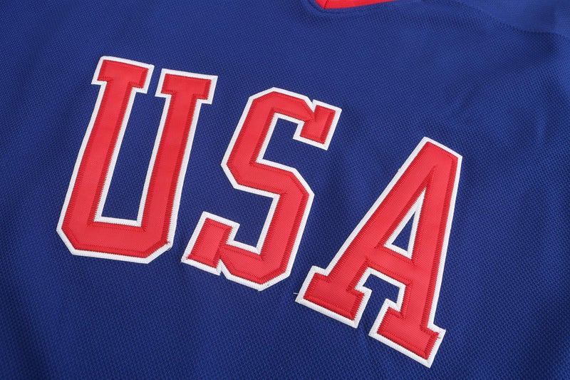 YWIES Hockey Jersey of USA 1980 Olympic Team Jerseys #17 Jack O'Callahan Stitched Letters and Numbers Blue S-XXXL - Image 2