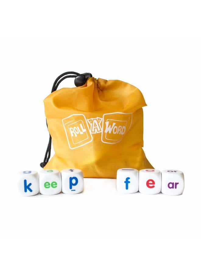 Junior Learning Roll a Word Develop Spelling and Word Formation Dice, Multi - Image 2