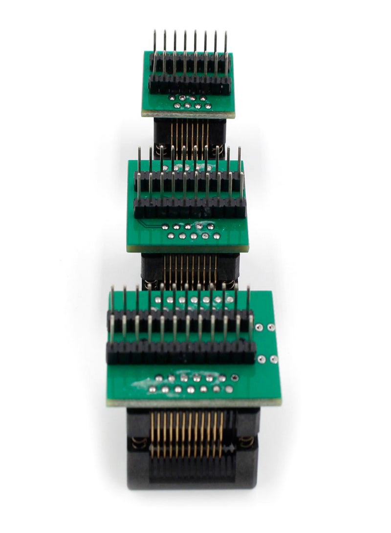 3PCS Multi-function Integrated Circuit Tester Transistor Tester Accessory Only 3 Test Base SOP16+SOP20+SOP24 - Image 5